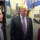 Billy Bush, Donald Trump and actress Arianne Zucker in a screenshot from a 2005 Access Hollywood tape
CNN Screenshot